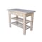 International Concepts Kitchen Island, Unfinished WC-4824 - alternate 1
